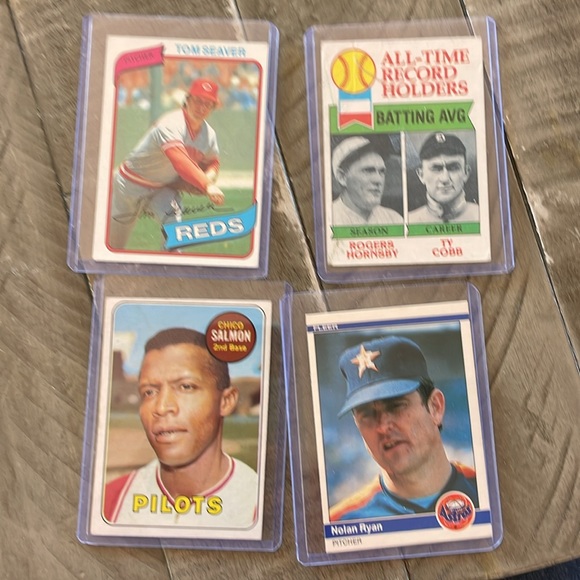 Baseball ⚾️ Cards Vintage 4 total - Picture 7 of 11